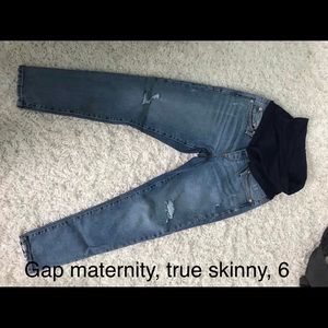 Gap maternity jeans